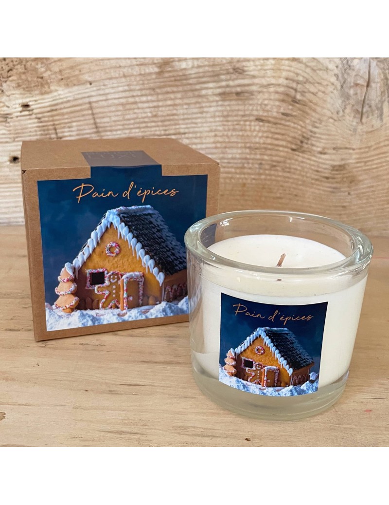 La bougie Luxe de Noël pain...