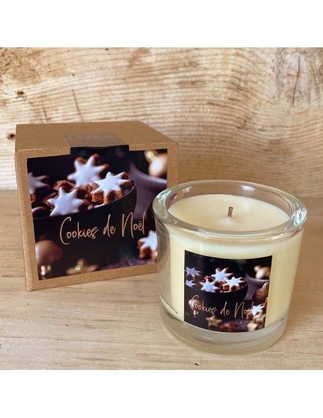 La bougie Luxe de Noël cookies