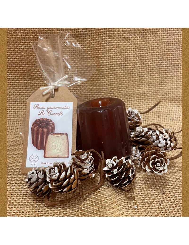 Le fameux savon "cannelé"