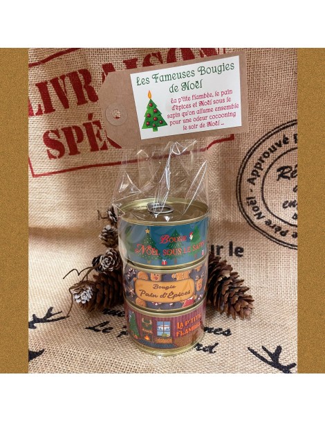 Les Fameuses bougies de Noël