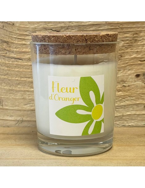 bougie tradition fleur d'oranger