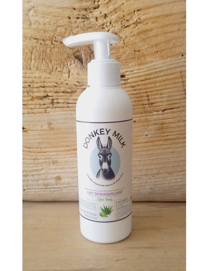 lait démaquillant douceur lait d'ânesse frais et bio