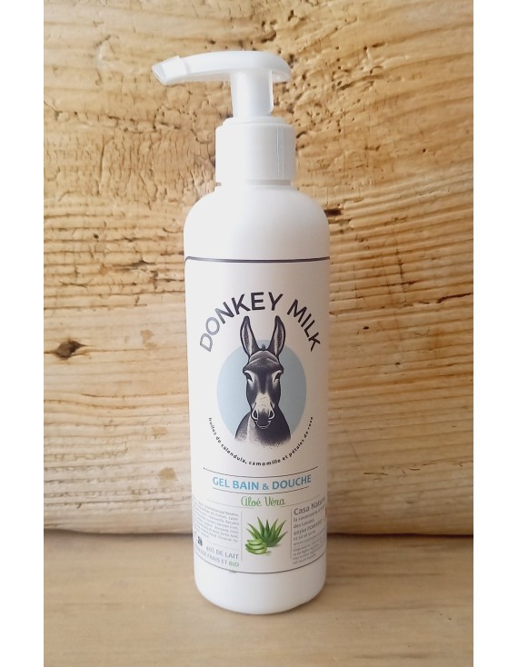gel b/d lait d'ânesse frais et bio - parfum amande et lait