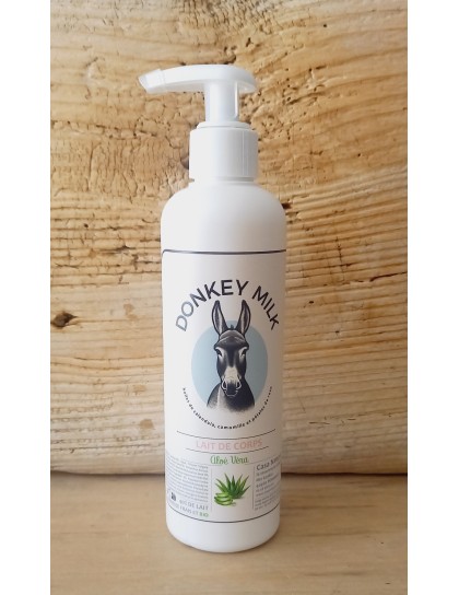 lait corporel douceur lait d'ânesse frais et bio - parfum amande et lait
